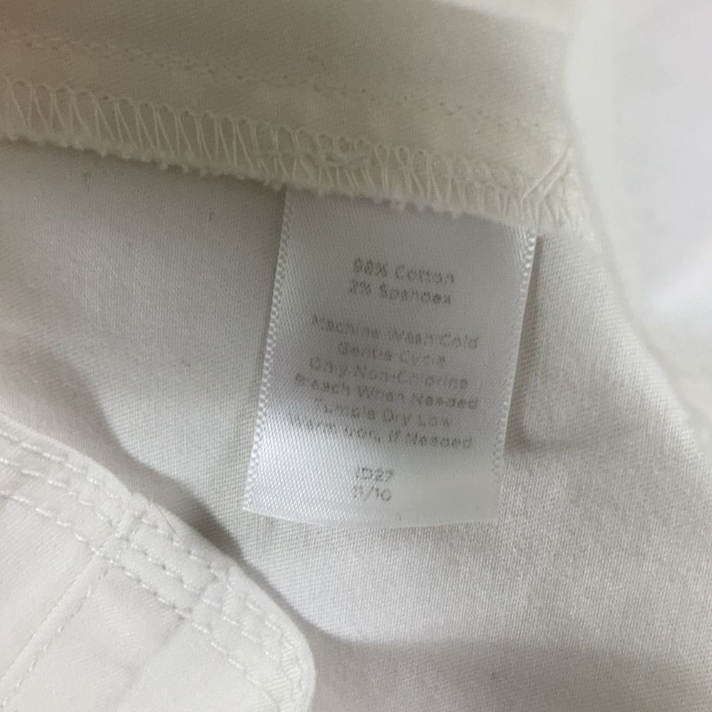 Talbots White Ivory Button Down Jacket - Picture 7 of 7
